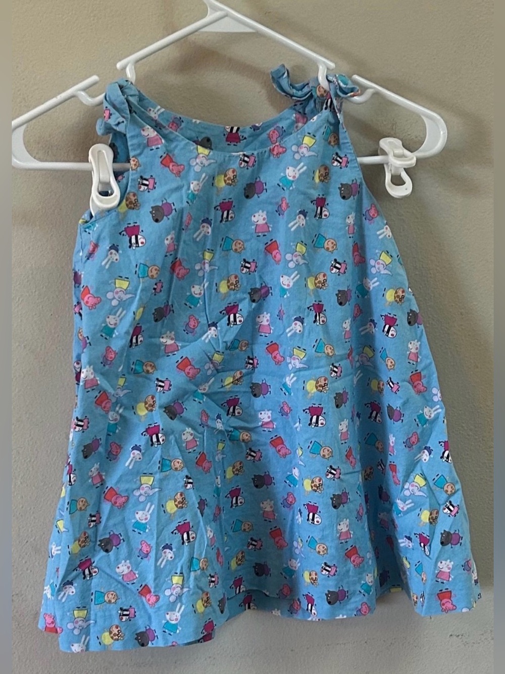 Handmade peppa pig dress
